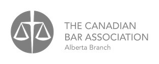 Canadian bar association alberta branch logo